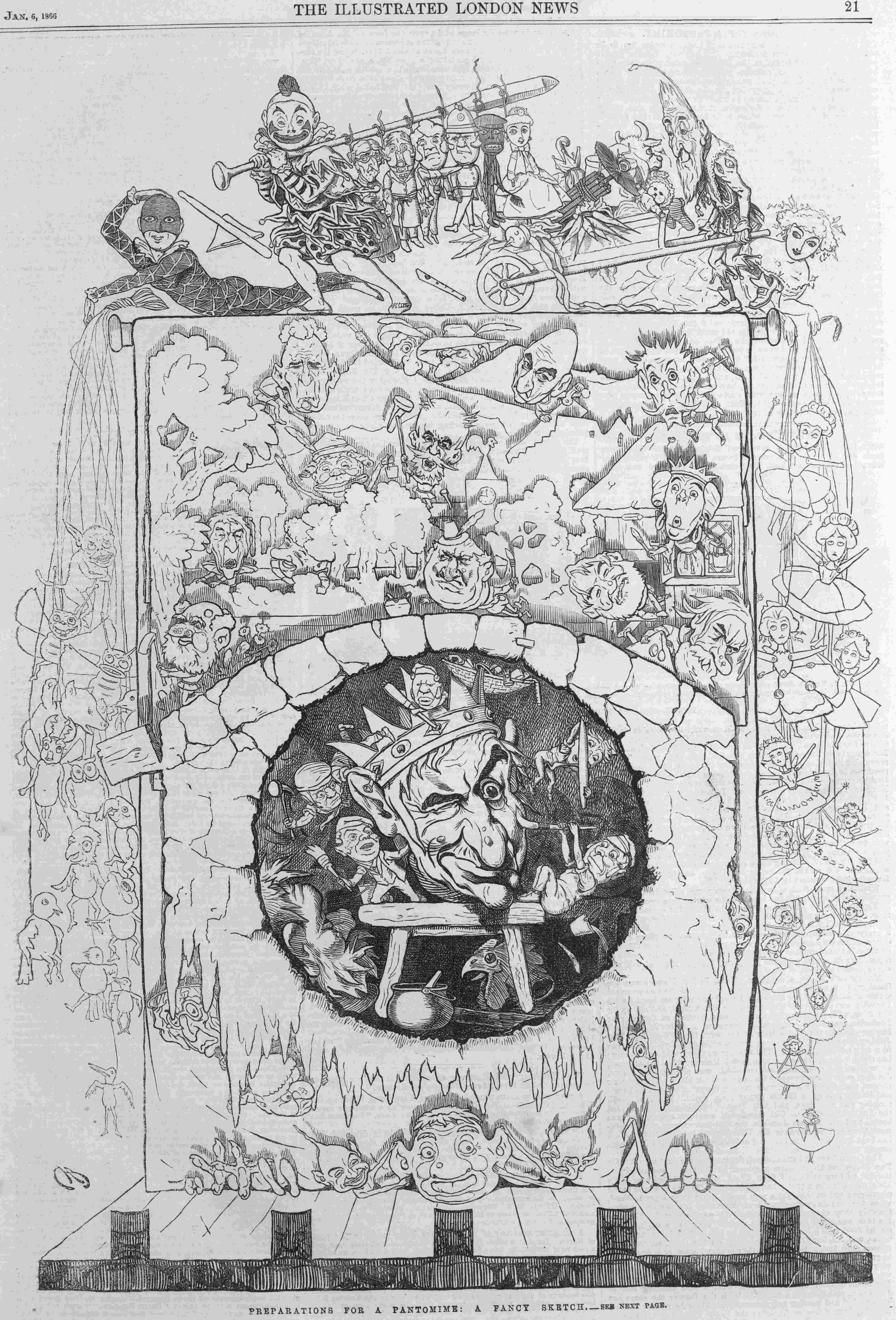 1866 prep for the panto
